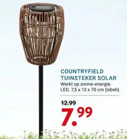 Kluswijs COUNTRYFIELD TUINSTEKER SOLAR aanbieding