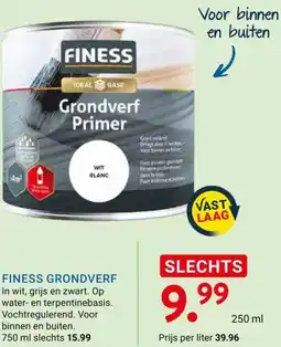 Kluswijs FINESS GRONDVERF aanbieding