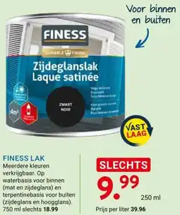 Kluswijs FINESS LAK aanbieding