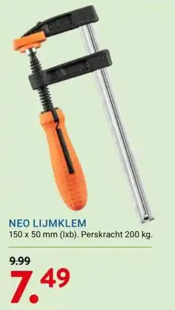 Kluswijs NEO LIJMKLEM aanbieding