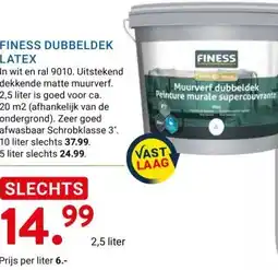 Kluswijs FINESS DUBBELDEK LATEX aanbieding