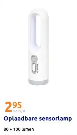 Action Oplaadbare sensorlamp aanbieding
