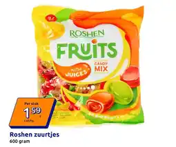 Action Roshen zuurtjes aanbieding