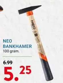 Kluswijs NEO BANKHAMER aanbieding