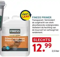 Kluswijs FINESS PRIMER aanbieding