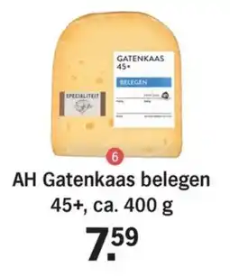 Allerhande AH Gatenkaas belegen 45+ aanbieding