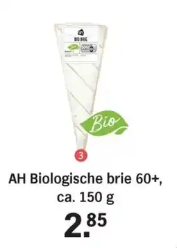 Allerhande AH Biologische brie 60+ aanbieding