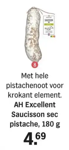 Allerhande AH Excellent Saucisson sec pistache aanbieding