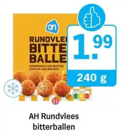 Allerhande AH Rundvlees bitterballen aanbieding