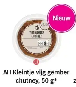 Allerhande AH Kleintje vijg gember chutney aanbieding