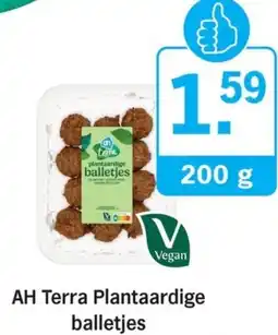 Allerhande AH Terra Plantaardige balletjes aanbieding