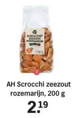 Allerhande AH Scrocchi zeezout rozemarijn aanbieding