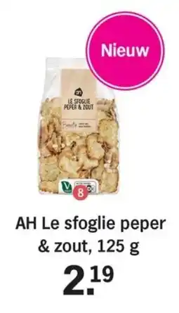 Allerhande AH Le sfoglie peper & zout aanbieding