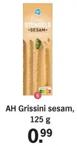 Allerhande AH Grissini sesam aanbieding