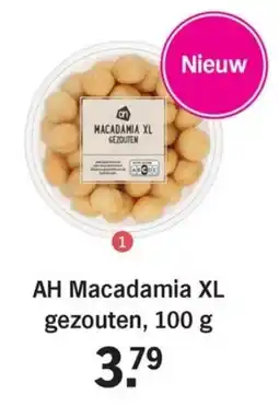 Allerhande AH Macadamia XL gezouten aanbieding