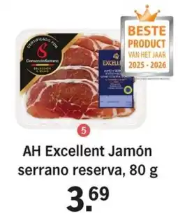 Allerhande AH Excellent Jamón serrano reserva aanbieding