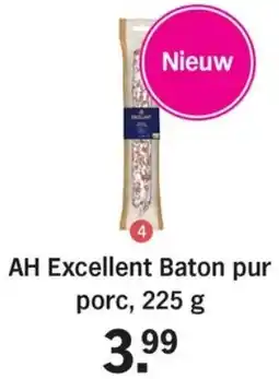 Allerhande AH Excellent Baton pur porc aanbieding