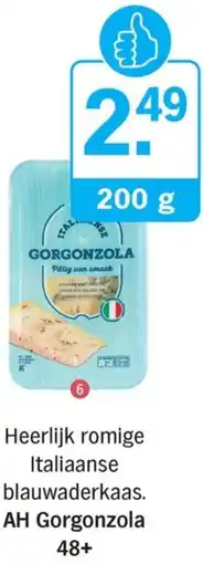 Allerhande AH Gorgonzola 48+ aanbieding
