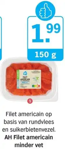 Allerhande AH Filet americain minder vet aanbieding
