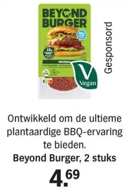 Allerhande Beyond Burger aanbieding