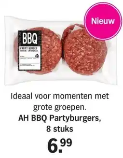 Allerhande AH BBQ Partyburgers aanbieding