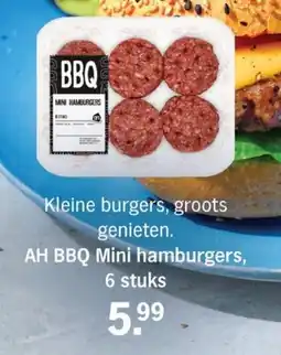 Allerhande AH BBQ Mini hamburgers aanbieding