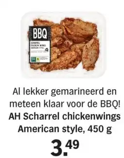 Allerhande AH Scharrel chickenwings American style aanbieding