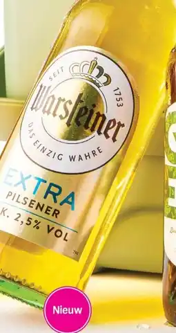 Allerhande Warsteiner Extra 2,5% aanbieding