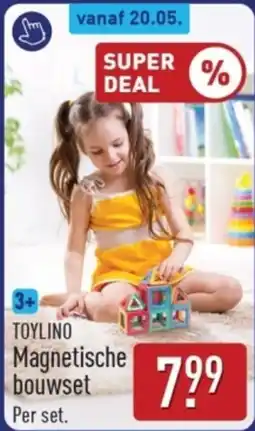 ALDI Toylino Magnetische bouwset aanbieding