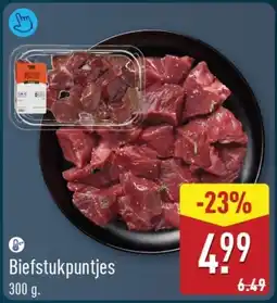 ALDI Biefstukpuntjes aanbieding