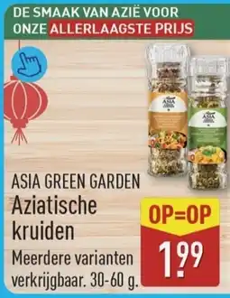 ALDI Asia green garden Aziatische kruiden aanbieding
