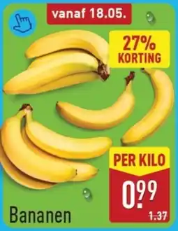 ALDI Bananen aanbieding