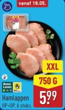ALDI Hamlappen aanbieding