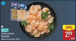 ALDI Golden seafood Garnalen aanbieding