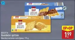 ALDI Biscotto Roomboter spritsen aanbieding