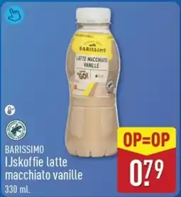 ALDI Barissimo IJskoffie latte macchiato vanille aanbieding
