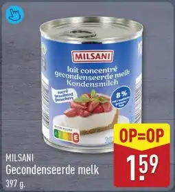 ALDI Milsani Gecondenseerde melk aanbieding
