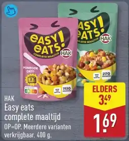 ALDI HAK Easy eats complete maaltijd aanbieding