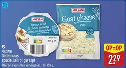 ALDI Milsani Geitenkaas specialiteit of geraspt aanbieding