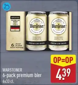 ALDI Warsteiner premium bier aanbieding