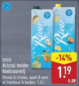ALDI River Kristal helder koolzuurvrij aanbieding