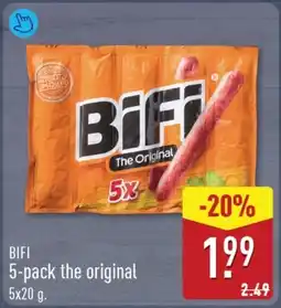 ALDI Bifi the original aanbieding