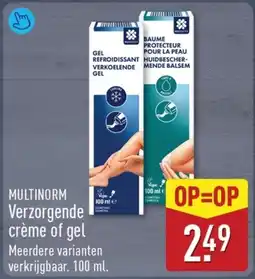 ALDI Multinorm Verzorgende crème of gel aanbieding