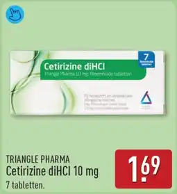 ALDI Triangle Pharma Cetirizine diHCI 10 mg aanbieding