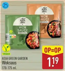 ALDI Asia Green Garden Woksaus aanbieding