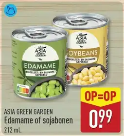 ALDI Asia Green Garden Edamame of sojabonen aanbieding