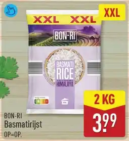 ALDI BON-RI Basmatirijst aanbieding