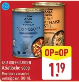 ALDI Asia Green Garden Aziatische soep aanbieding