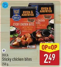 ALDI Duca Sticky chicken bites aanbieding