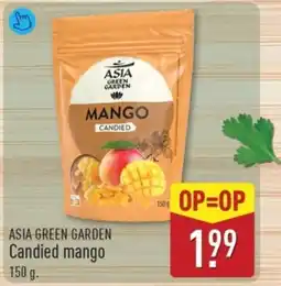 ALDI Asia green garden Candied mango aanbieding